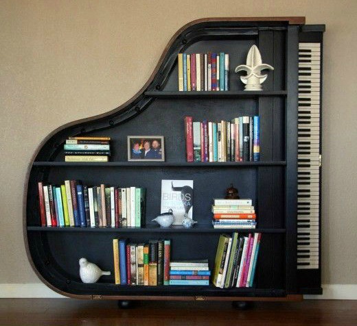 Tasarım harikası kitaplıklar - 59