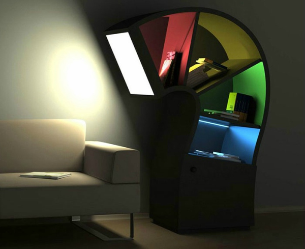 Tasarım harikası kitaplıklar - 69