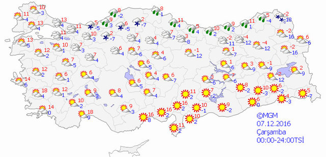 Meteoroloji uyardı: Yoğun kar geliyor! - 12