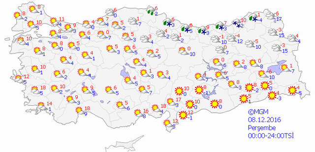 Meteoroloji uyardı: Yoğun kar geliyor! - 13
