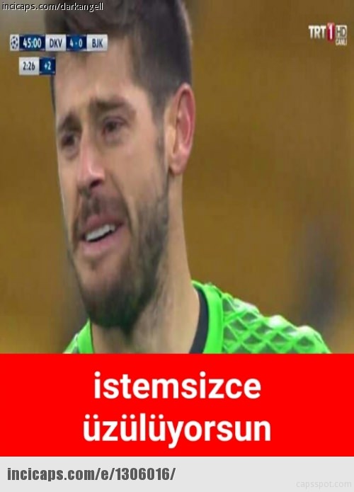 Dinamo Kiev-Beşiktaş maçı capsleri - 21