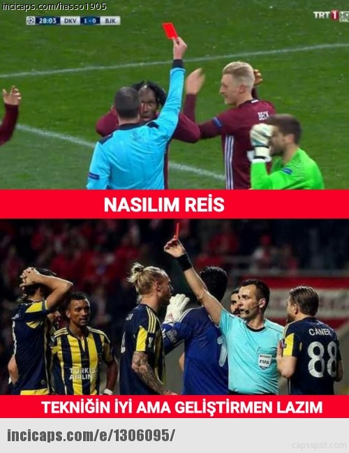 Dinamo Kiev-Beşiktaş maçı capsleri - 3