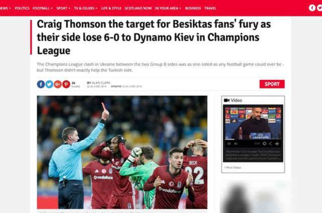 Beşiktaş'ı yaktı, İskoçya ayağa kalktı! - 1