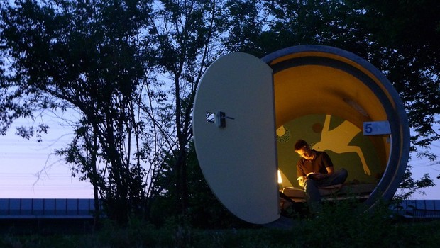 Kanalizasyon borusundan otel yaptılar! - 4