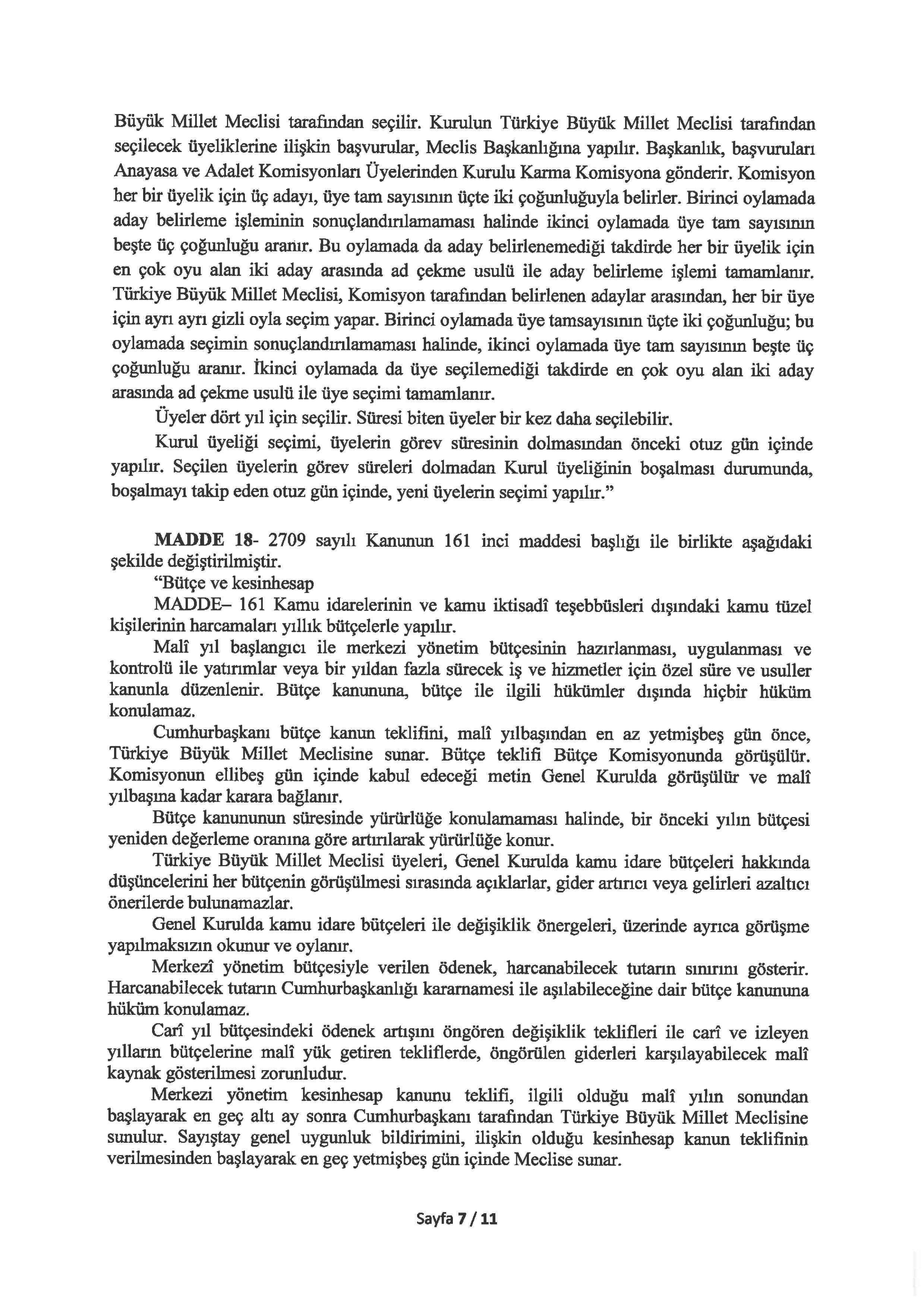 21 maddelik anayasa teklifinin tam metni - 8