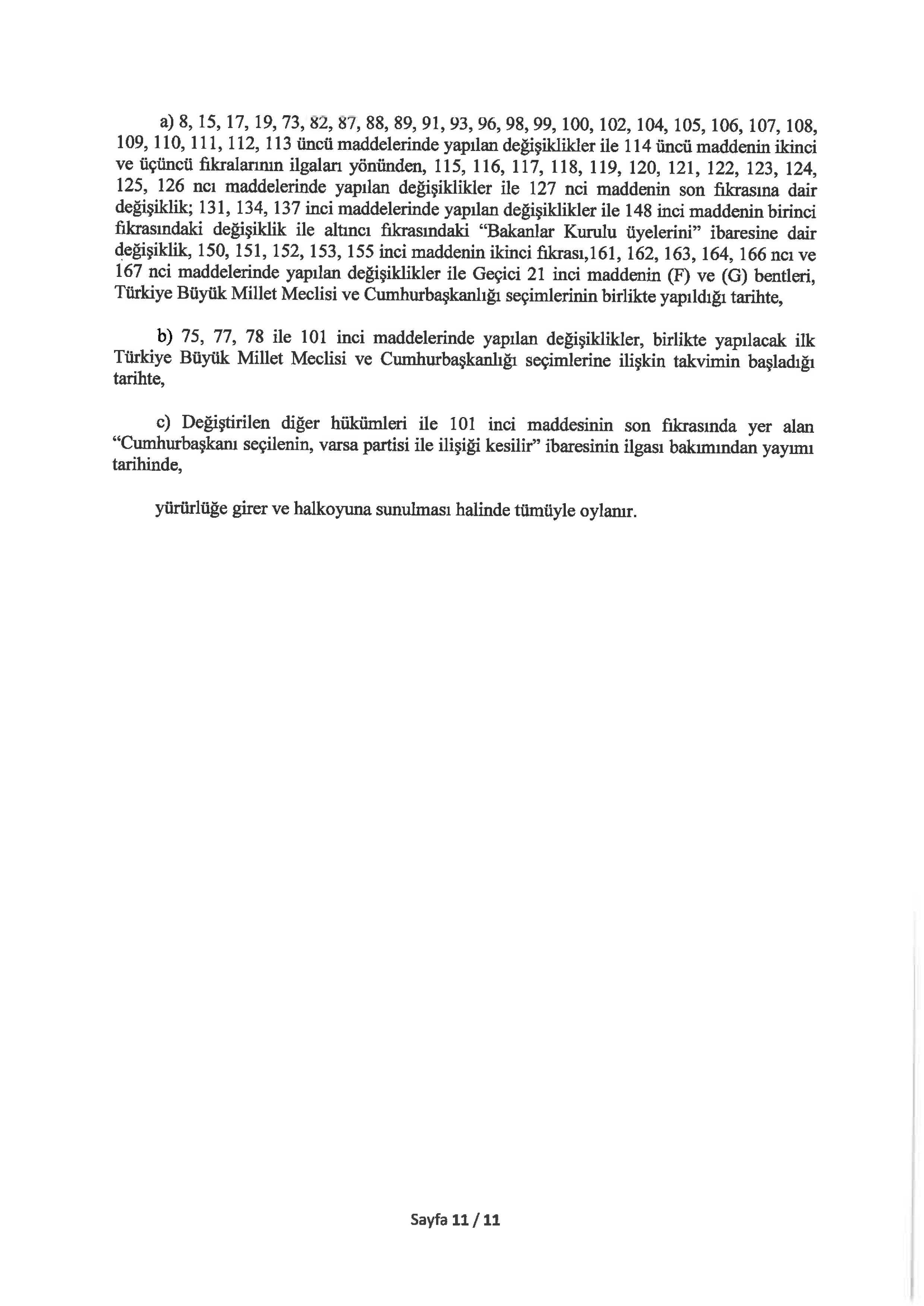 21 maddelik anayasa teklifinin tam metni - 12