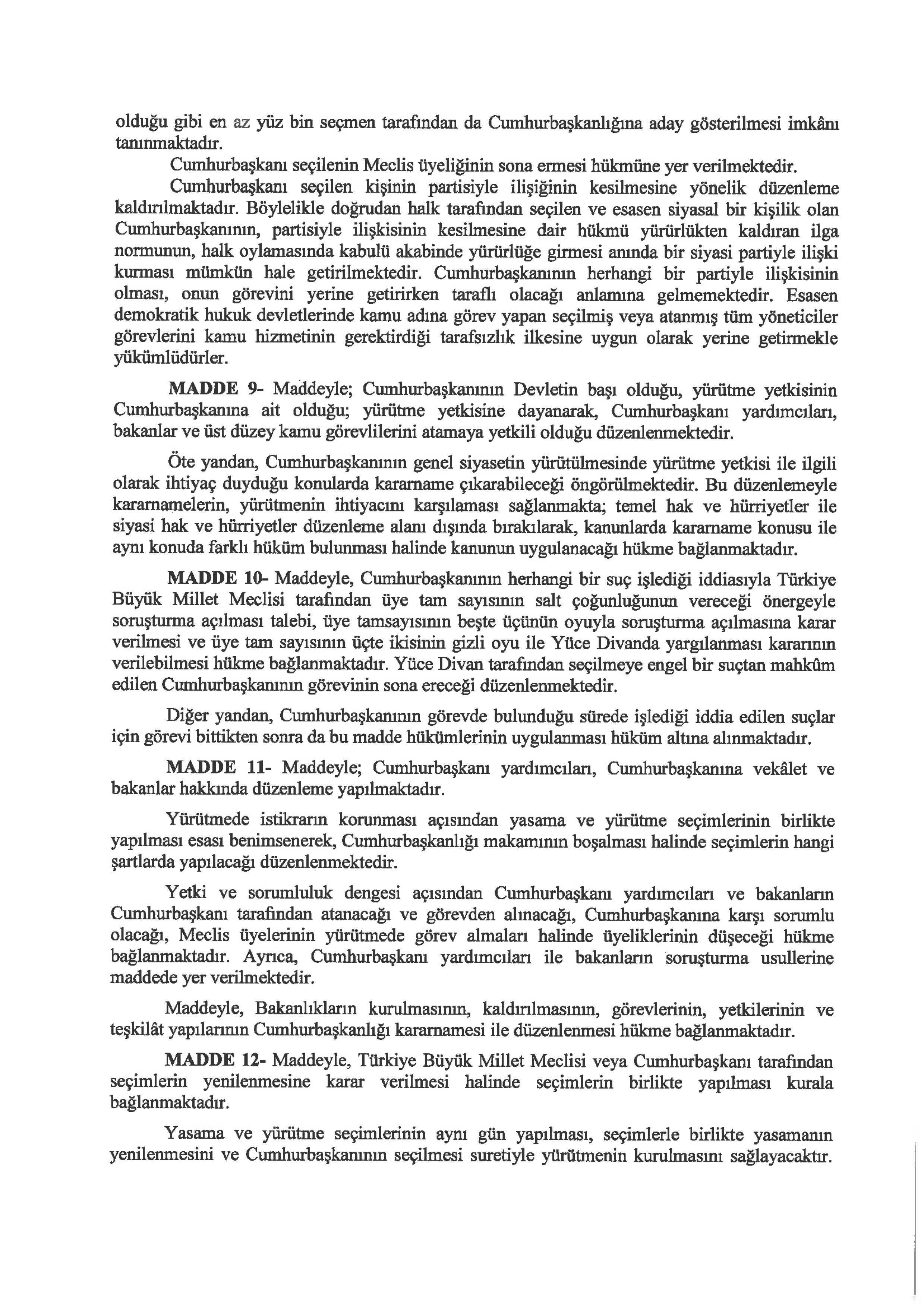 21 maddelik anayasa teklifinin tam metni - 16