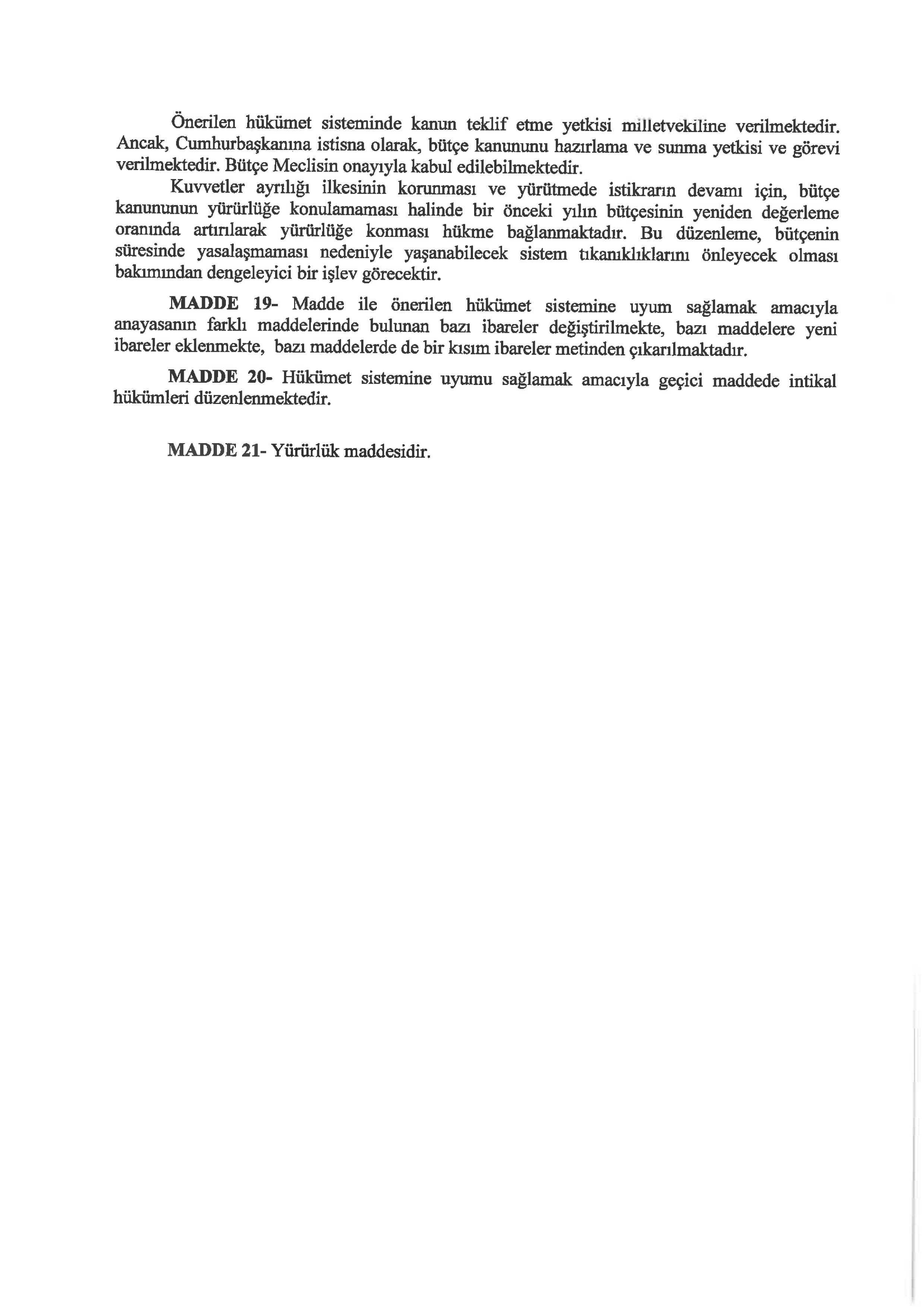 21 maddelik anayasa teklifinin tam metni - 18