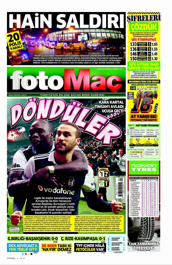 Gazete Manşetleri (11.12.2016) - 18
