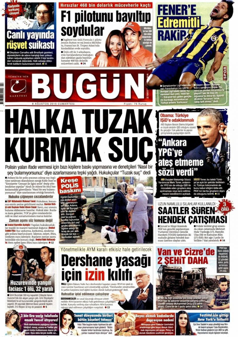 Gazeteler bugün ne yazdı? - 8