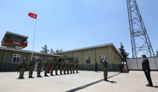 Davutoğlu Dağ Hudut Karakolu'nu ziyaret etti - 4