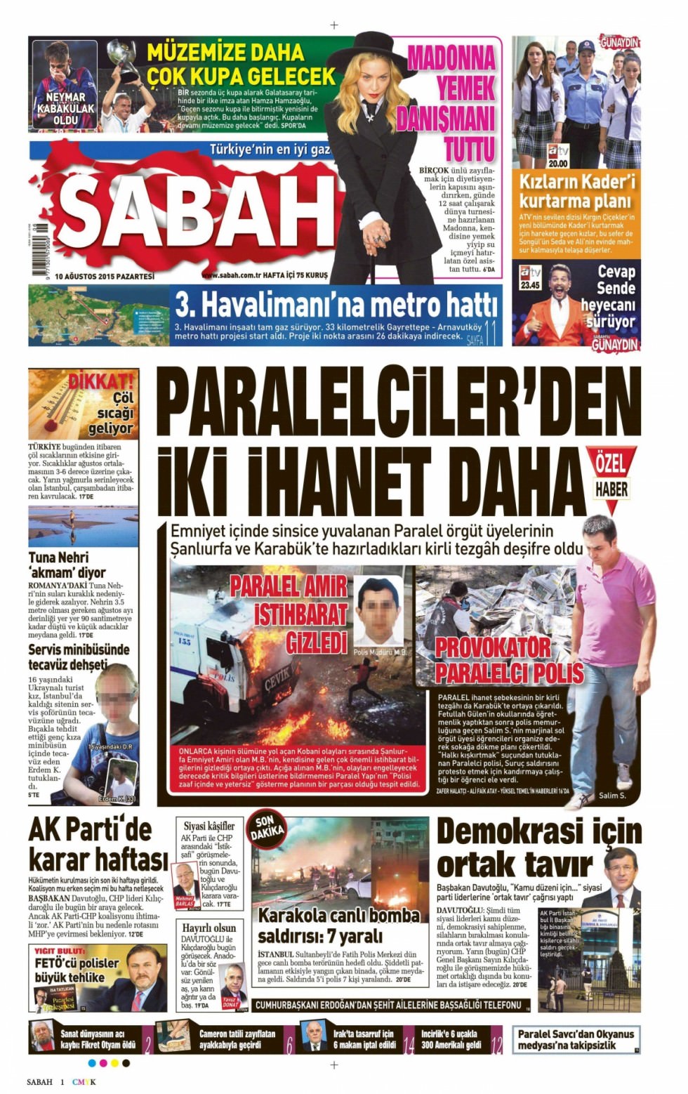 Gazeteler bugün ne yazdı? - 2