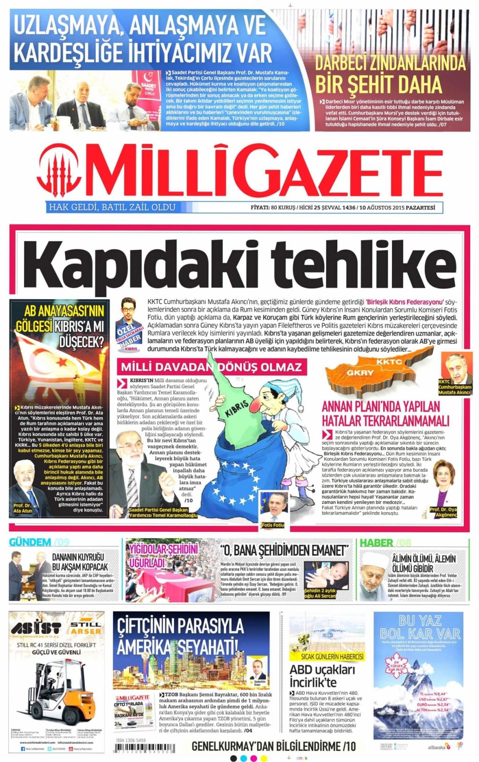 Gazeteler bugün ne yazdı? - 5