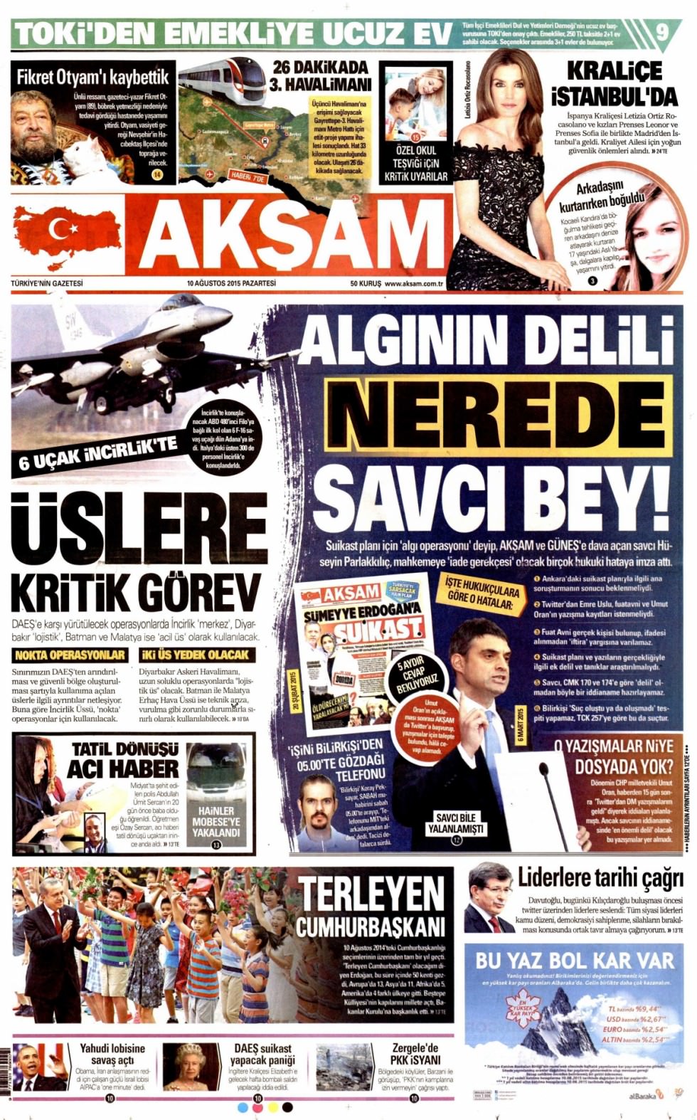 Gazeteler bugün ne yazdı? - 22