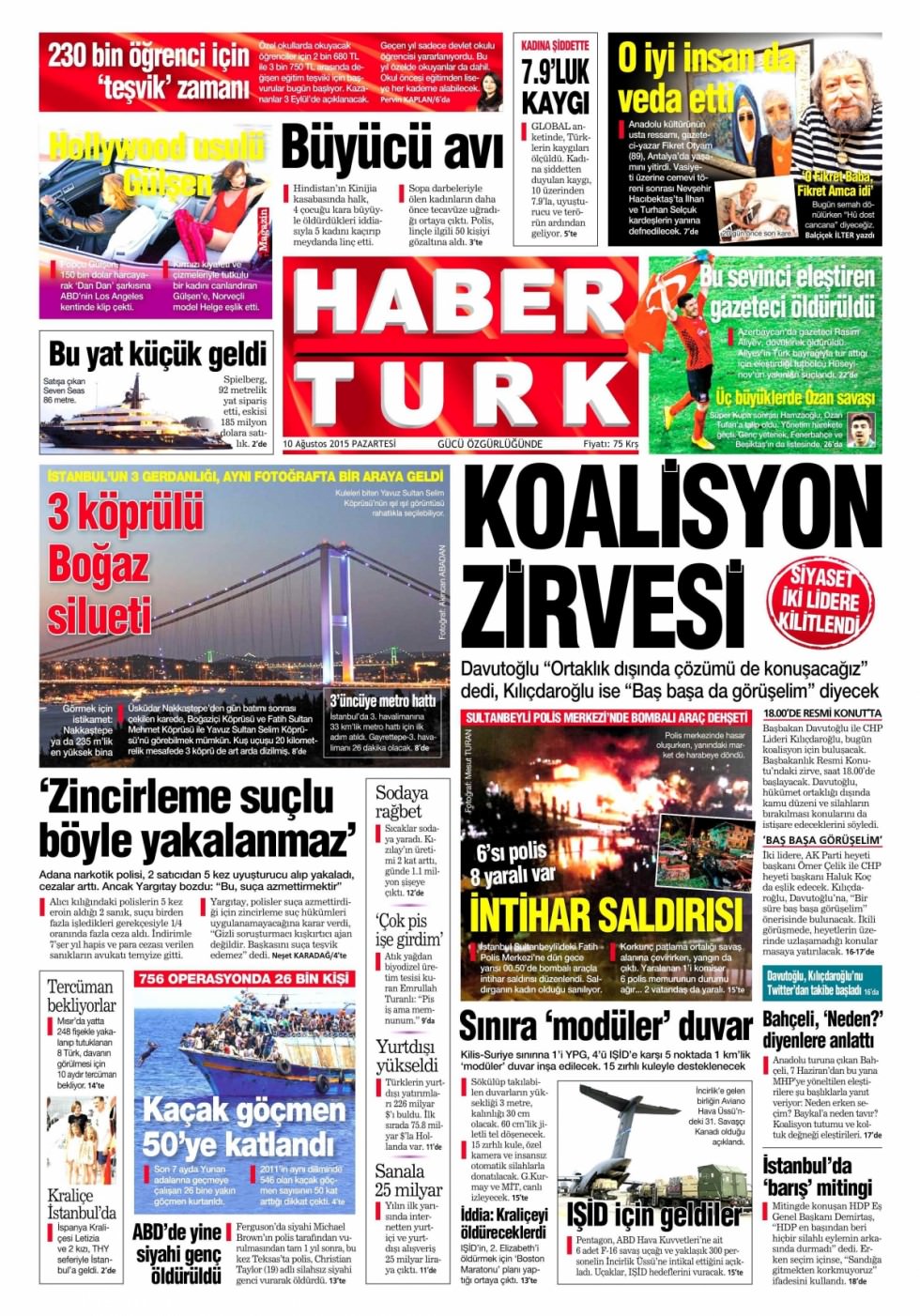 Gazeteler bugün ne yazdı? - 23