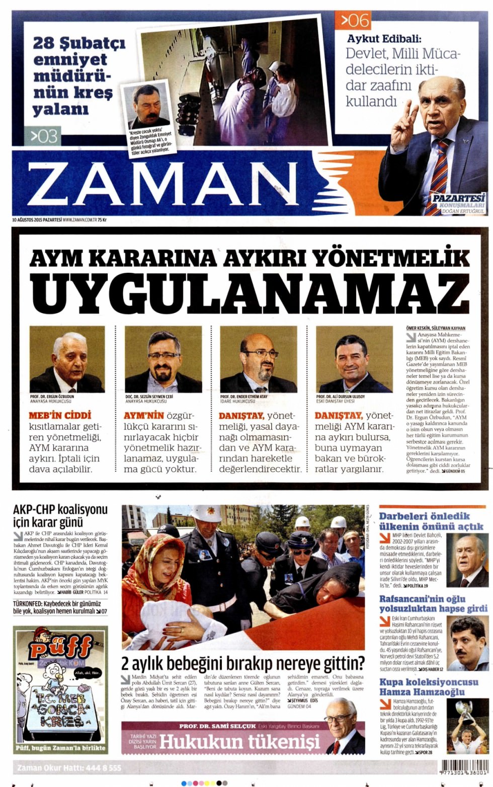 Gazeteler bugün ne yazdı? - 6