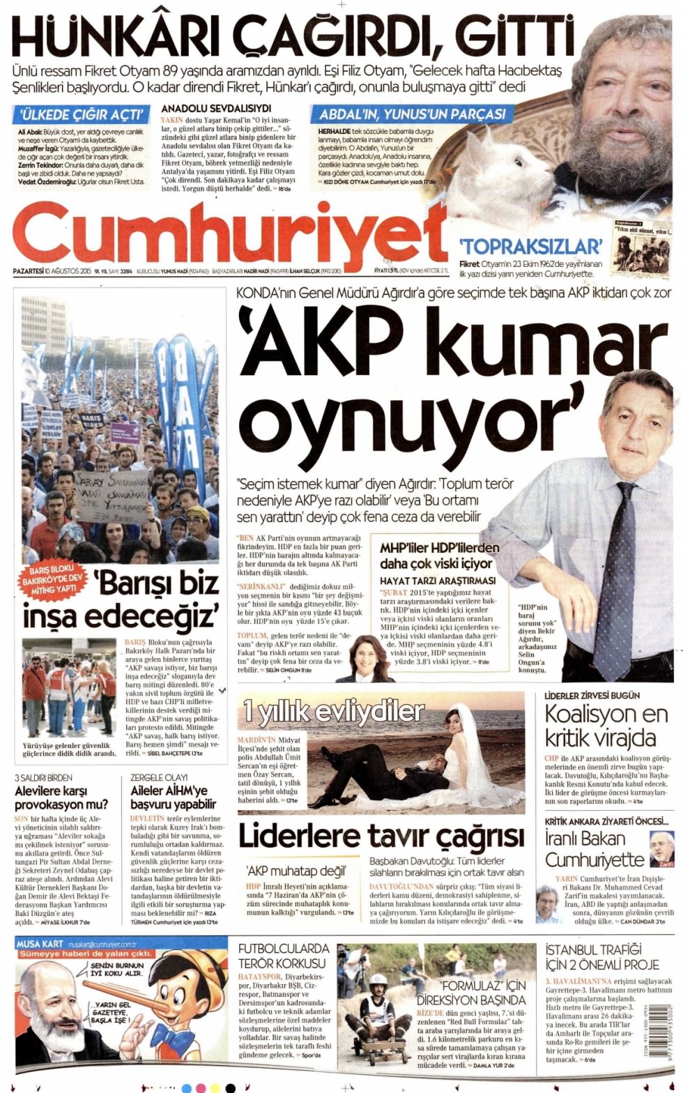 Gazeteler bugün ne yazdı? - 19