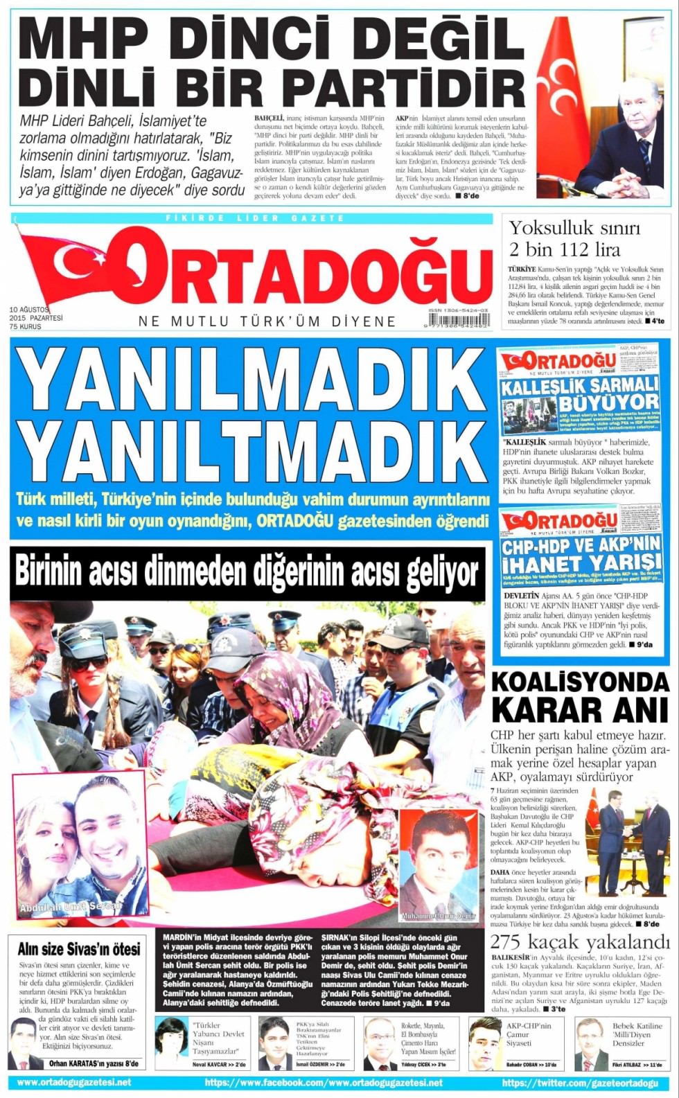 Gazeteler bugün ne yazdı? - 29