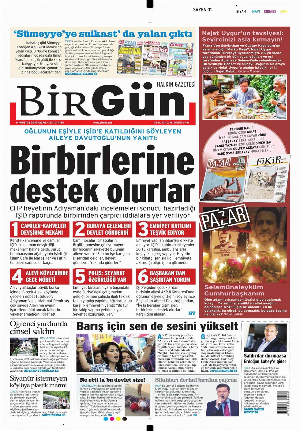 Gazeteler bugün ne yazdı? - 12