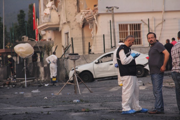 İstanbul'da karakola saldırı - 18