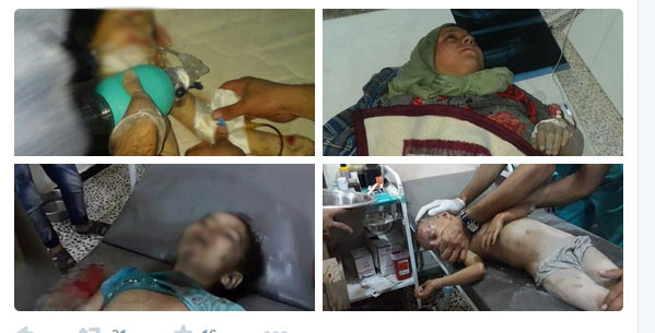 ABD Suriye'de çocukları böyle vurdu - 7