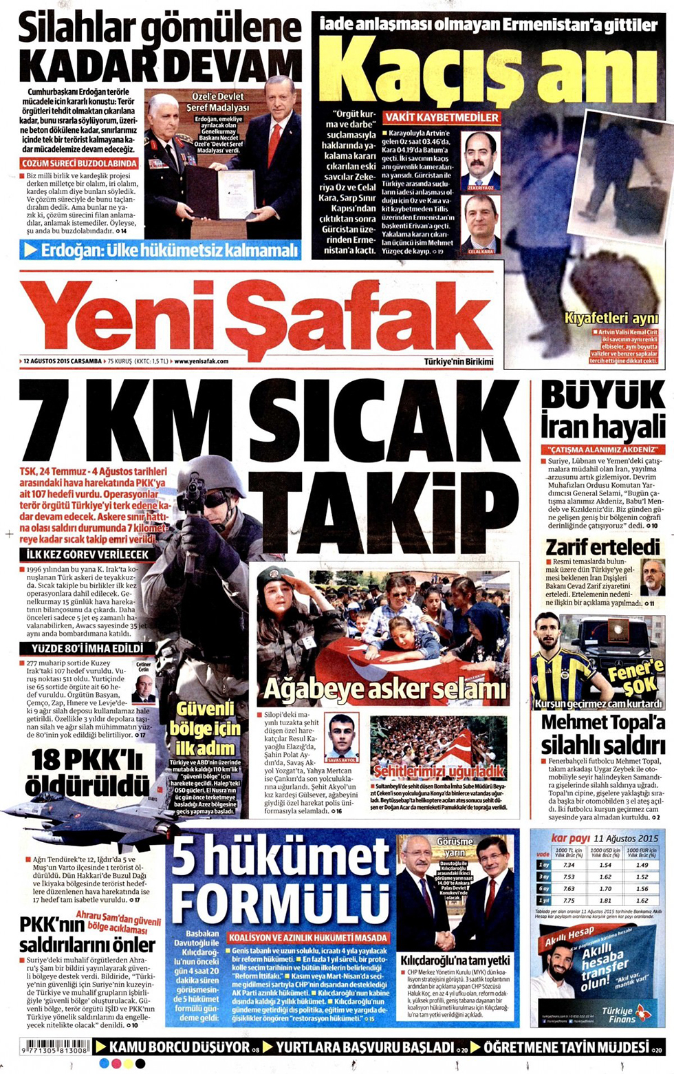 Gazeteler bugün ne yazdı? - 1