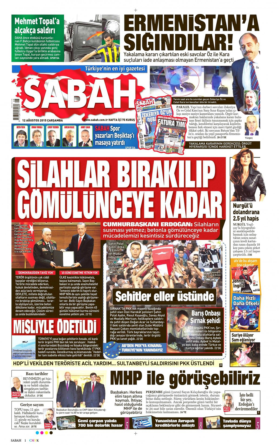 Gazeteler bugün ne yazdı? - 10