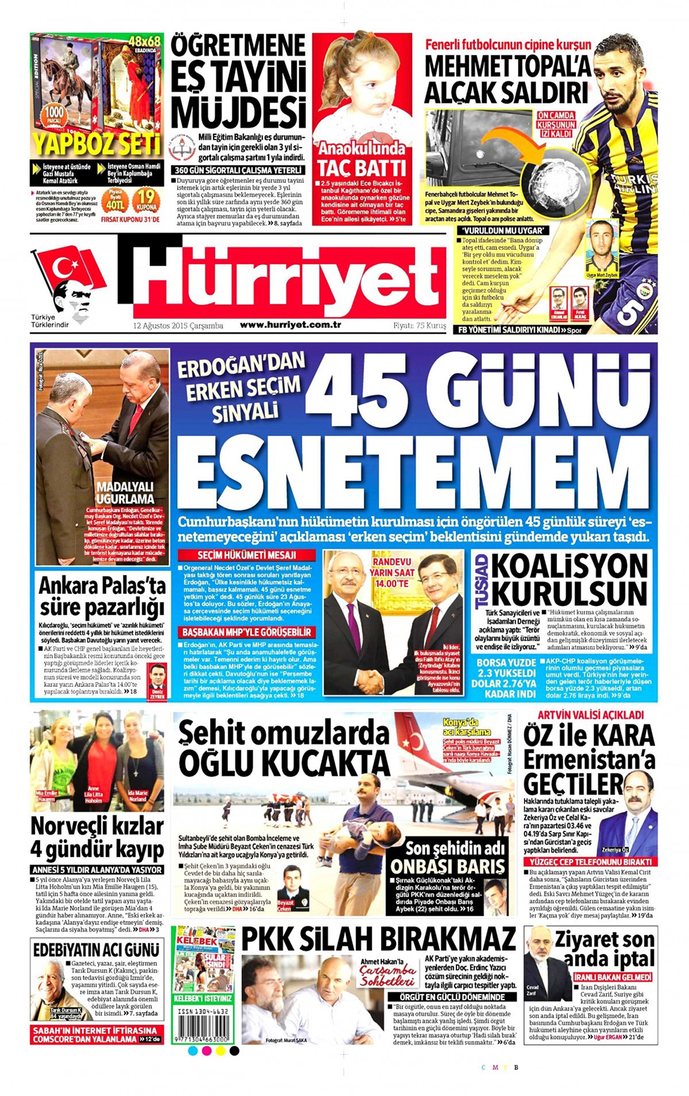 Gazeteler bugün ne yazdı? - 6