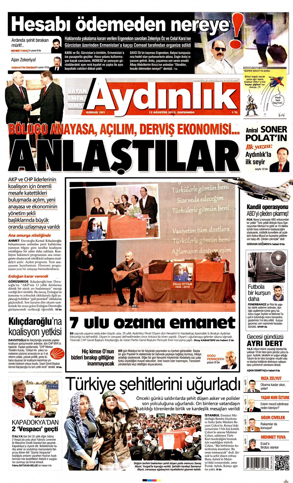 Gazeteler bugün ne yazdı? - 14