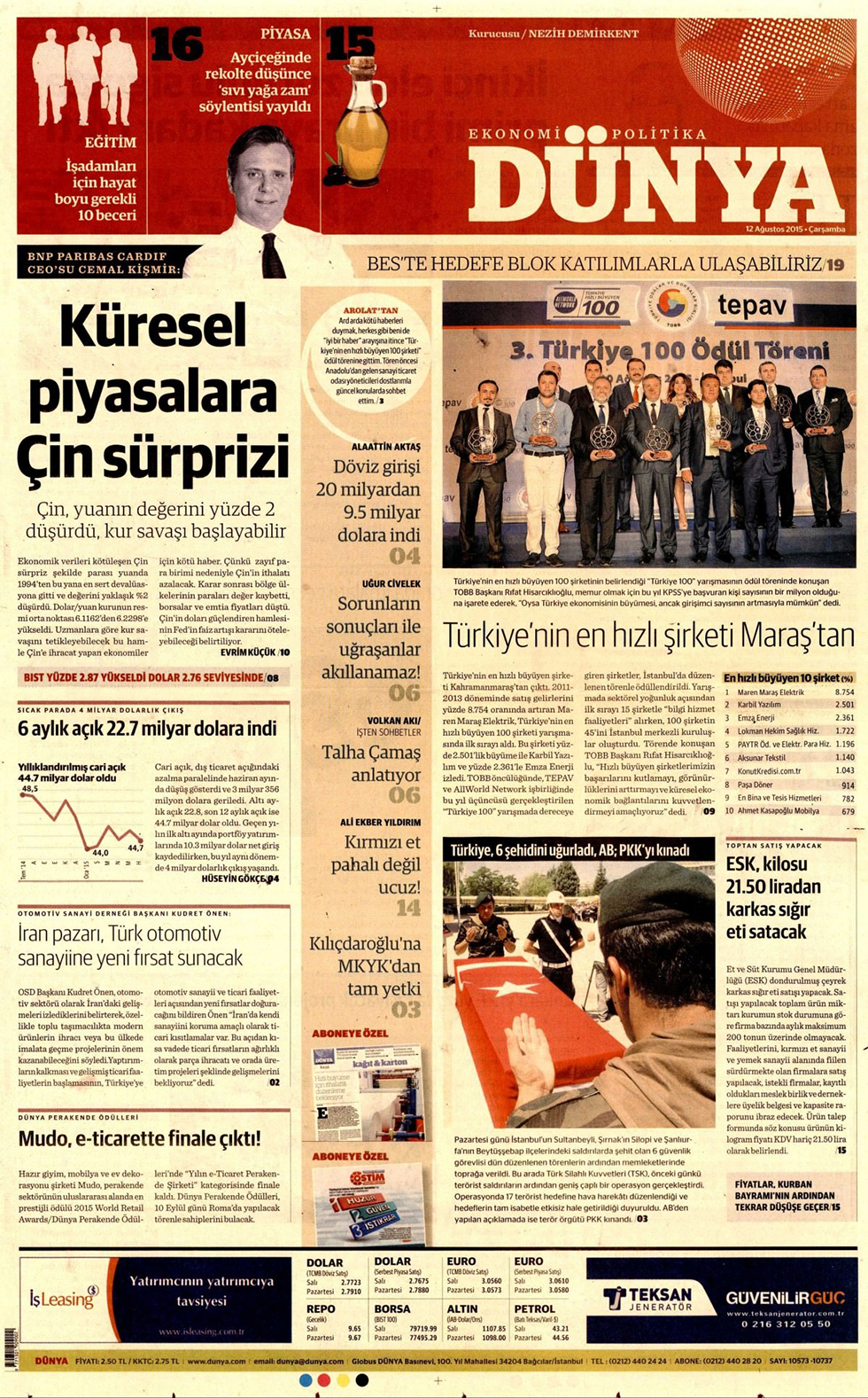 Gazeteler bugün ne yazdı? - 7