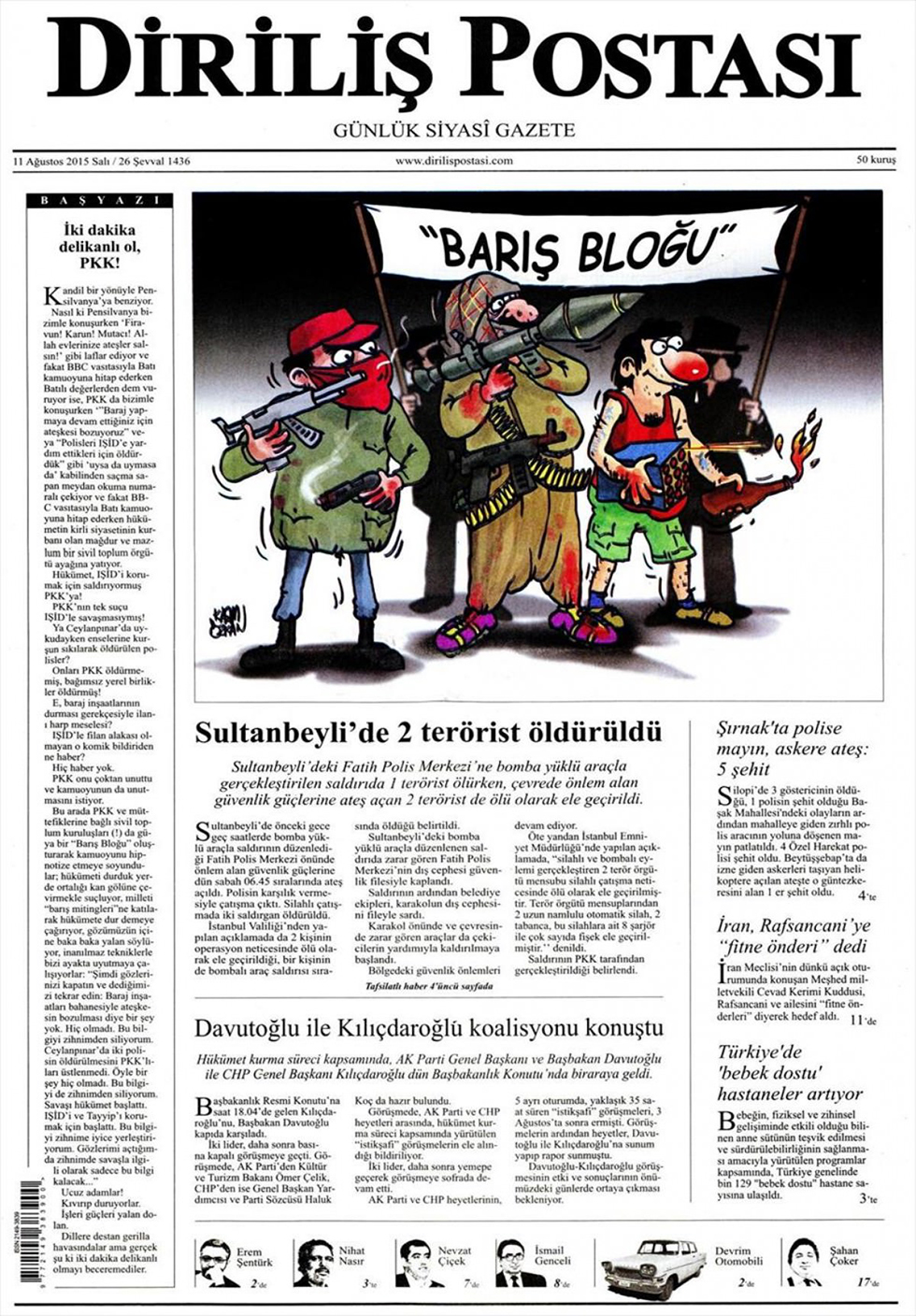 Gazeteler bugün ne yazdı? - 23