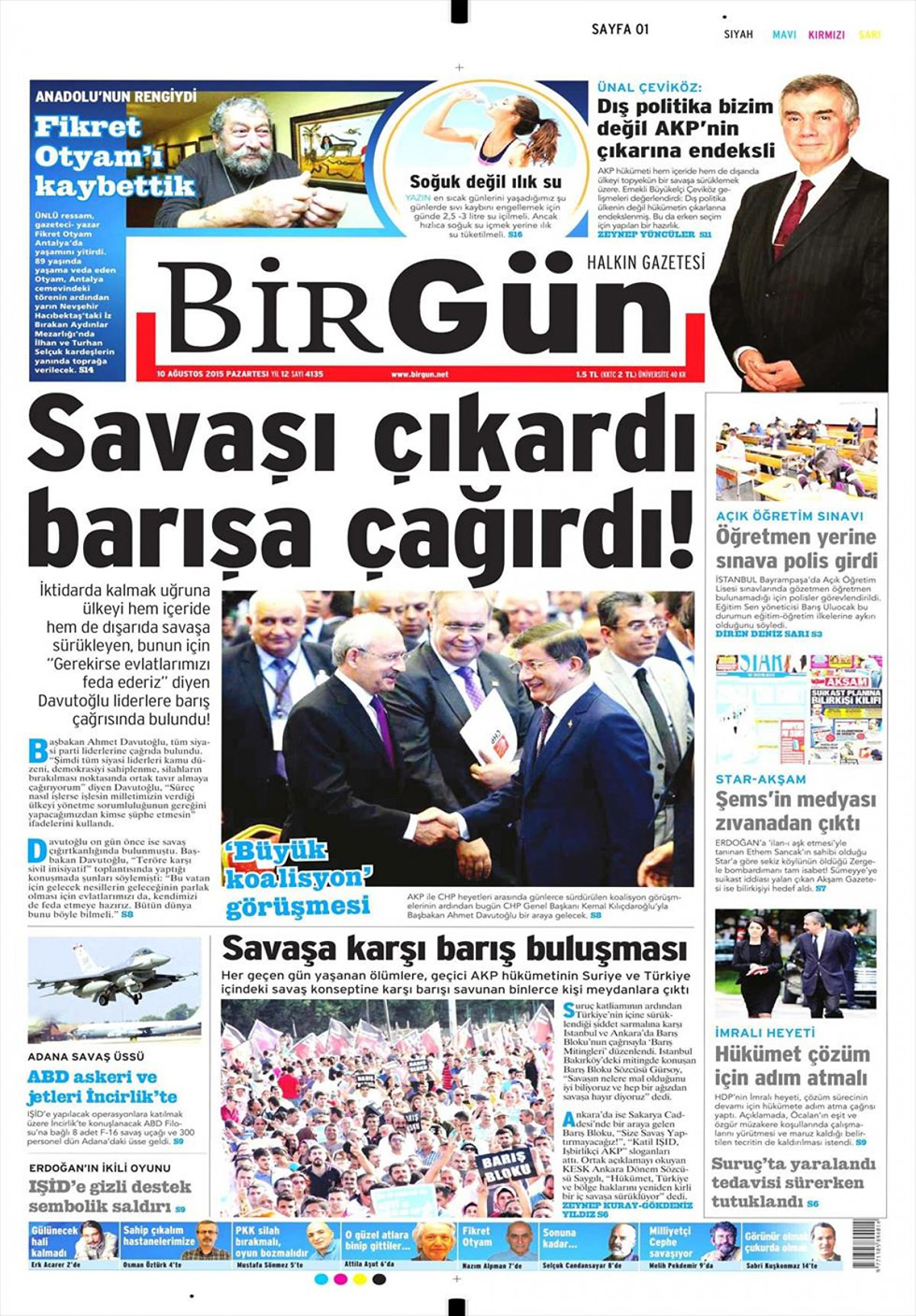 Gazeteler bugün ne yazdı? - 5