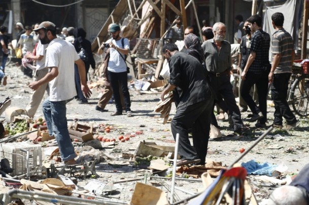 Suriye'de pazar yerine hava saldırısı - 2