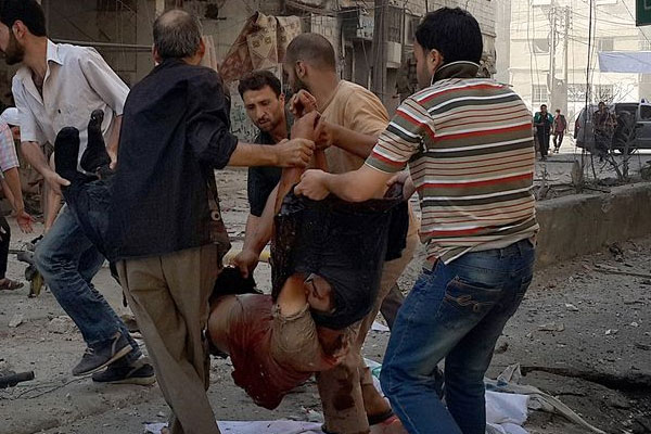 Suriye'de pazar yerine hava saldırısı - 672