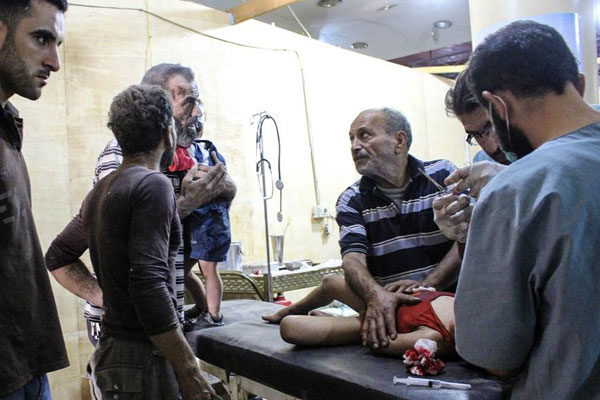 Suriye'de pazar yerine hava saldırısı - 532