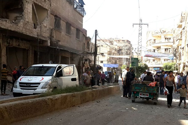 Suriye'de pazar yerine hava saldırısı - 871