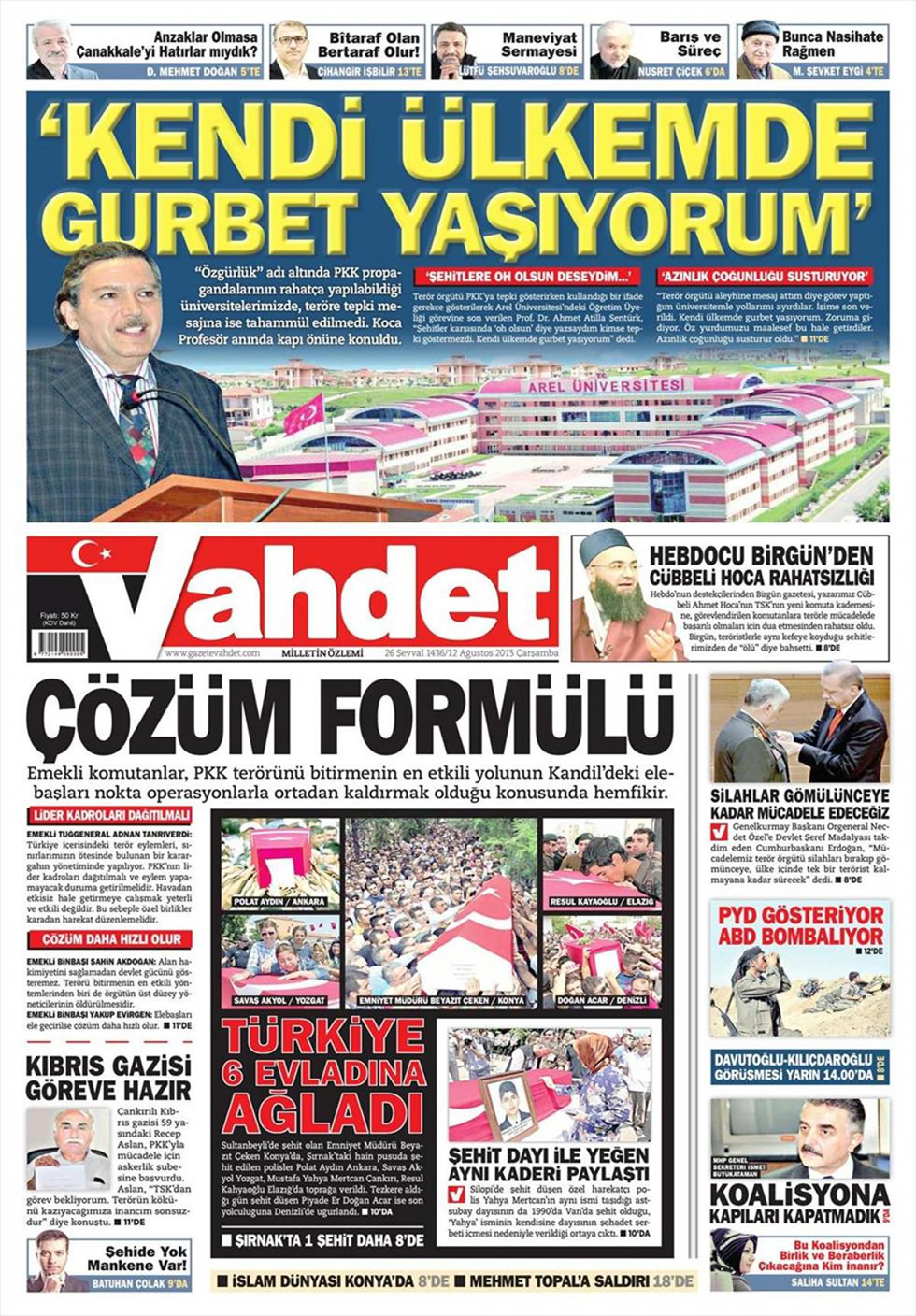 Gazeteler bugün ne yazdı? - 17