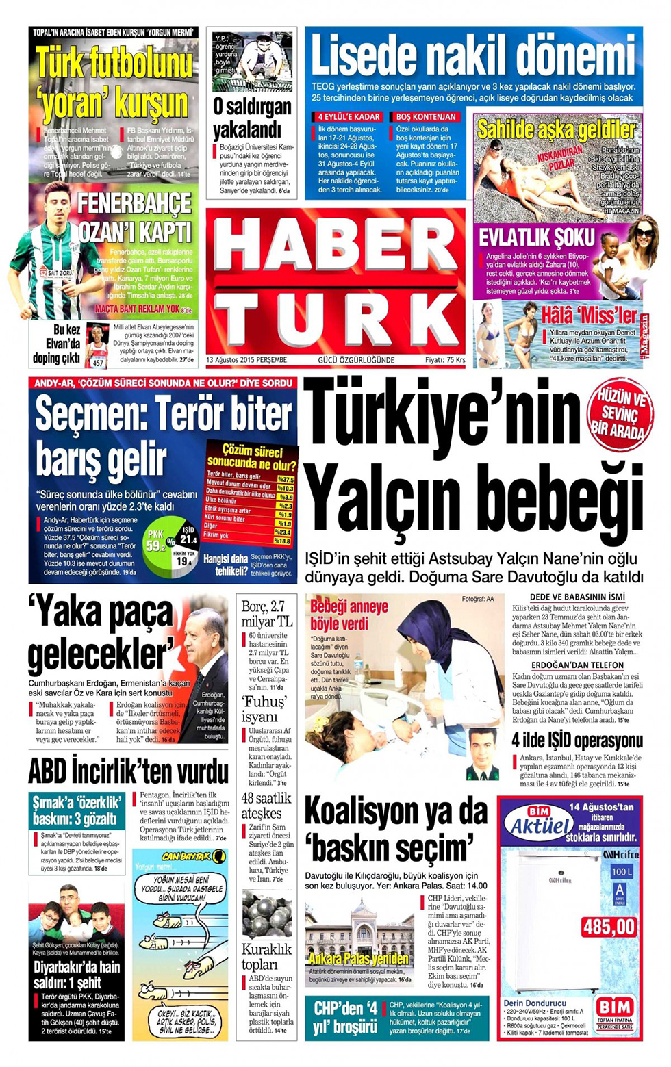 Gazeteler bugün ne yazdı? - 23