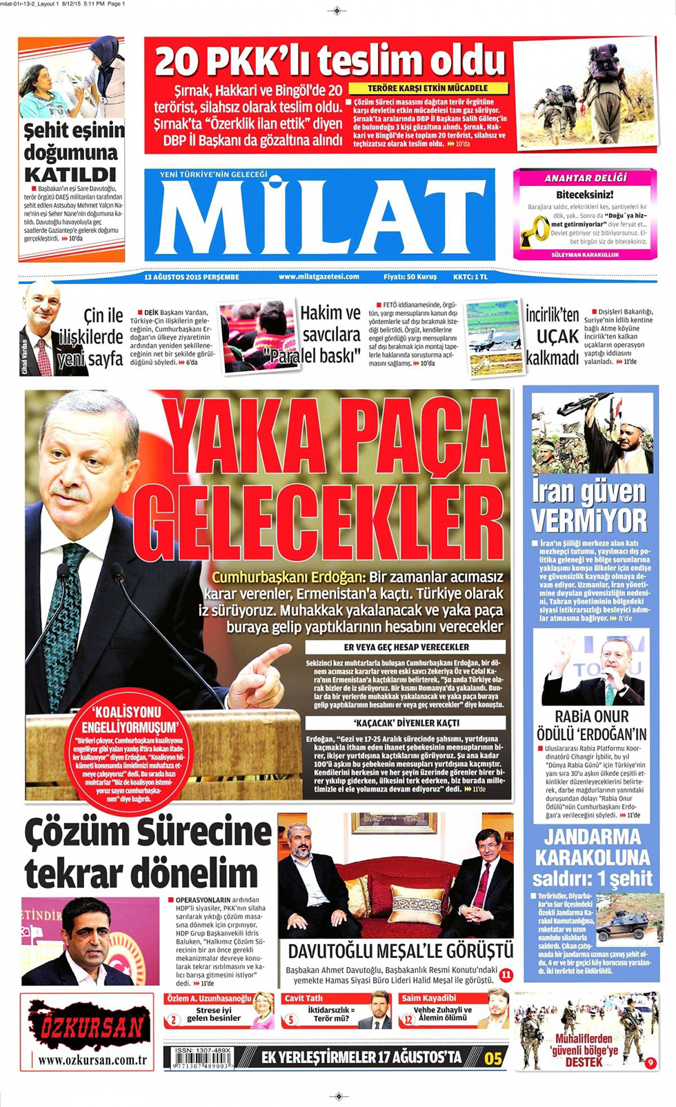 Gazeteler bugün ne yazdı? - 20