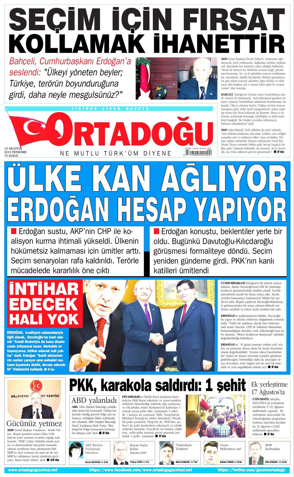 Gazeteler bugün ne yazdı? - 9