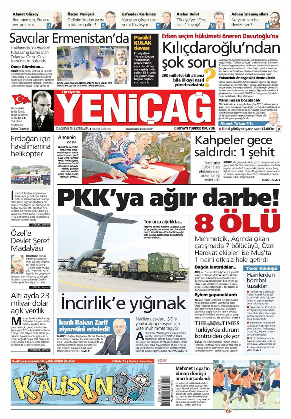 Gazeteler bugün ne yazdı? - 11