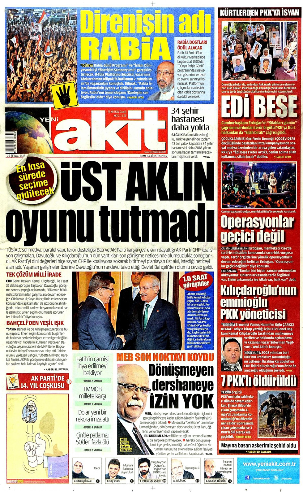 Gazeteler bugün ne yazdı? - 10