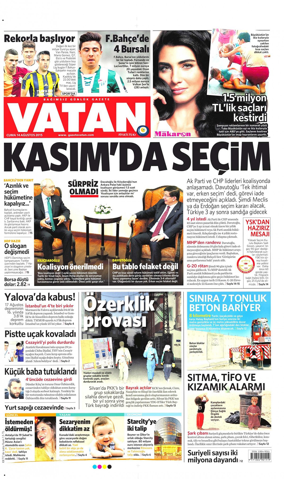 Gazeteler bugün ne yazdı? - 14