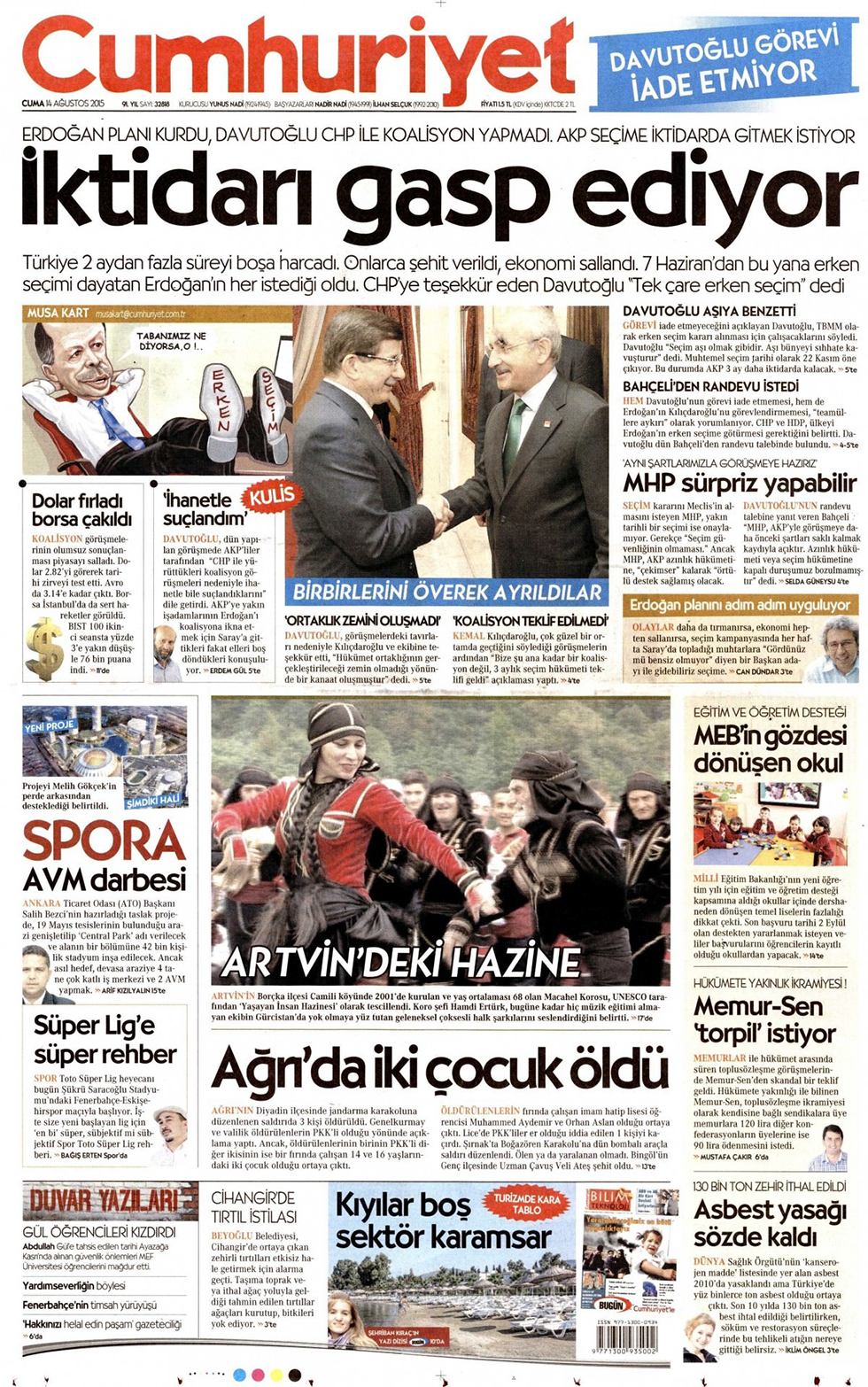 Gazeteler bugün ne yazdı? - 5