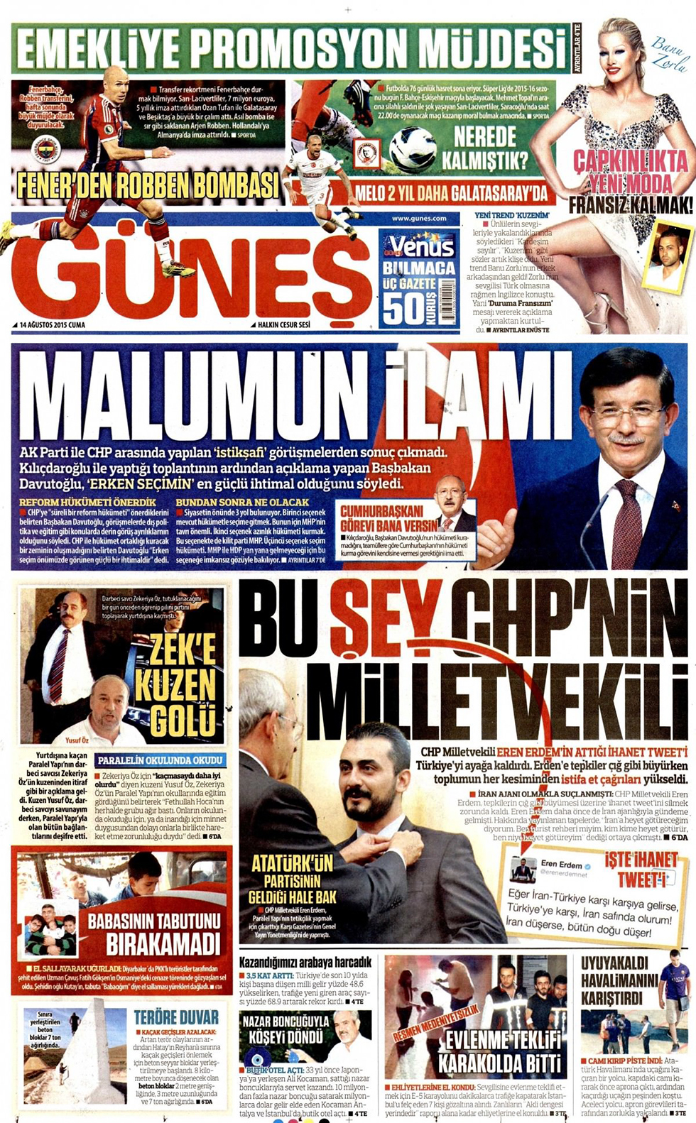 Gazeteler bugün ne yazdı? - 13