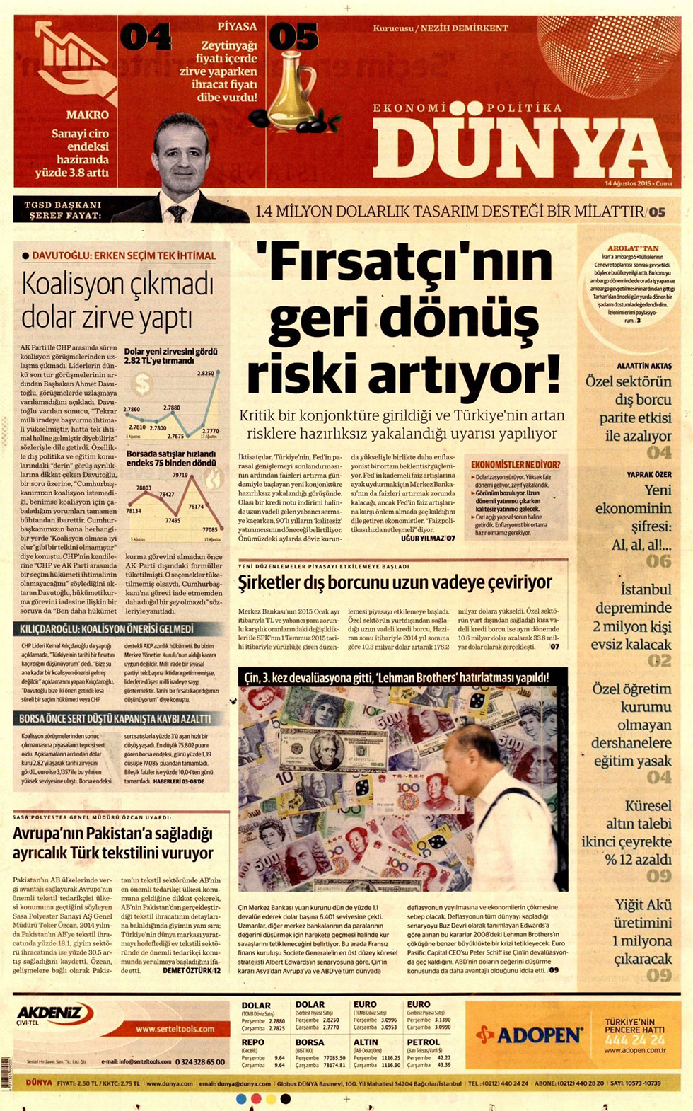 Gazeteler bugün ne yazdı? - 24