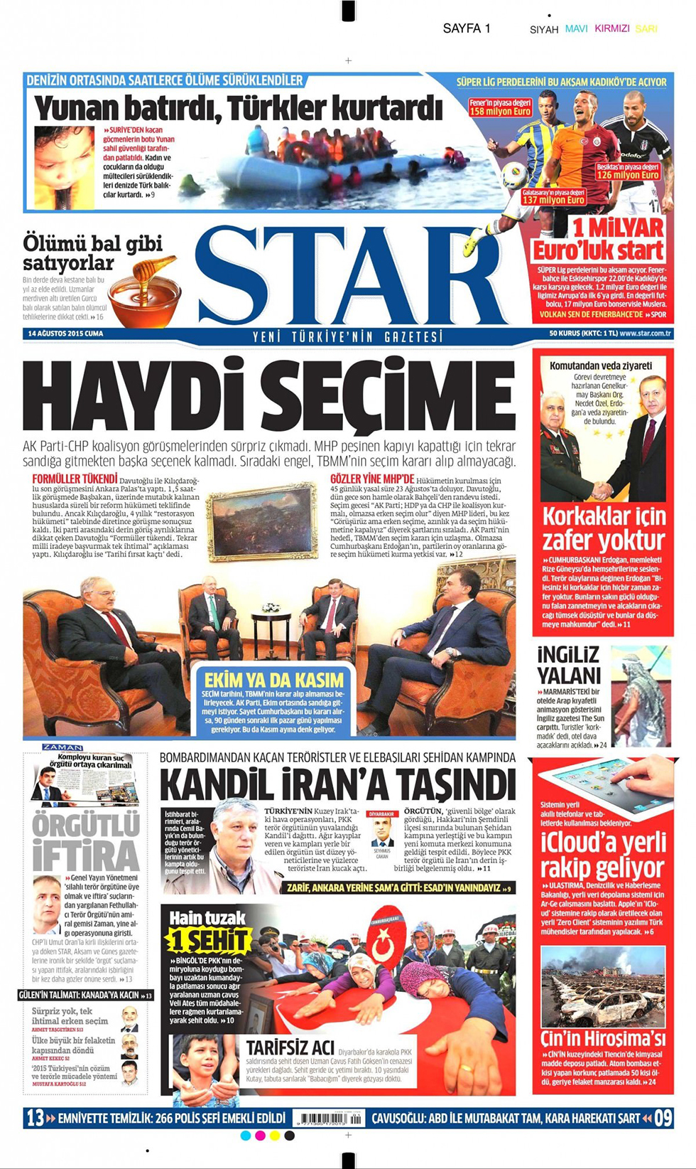 Gazeteler bugün ne yazdı? - 15