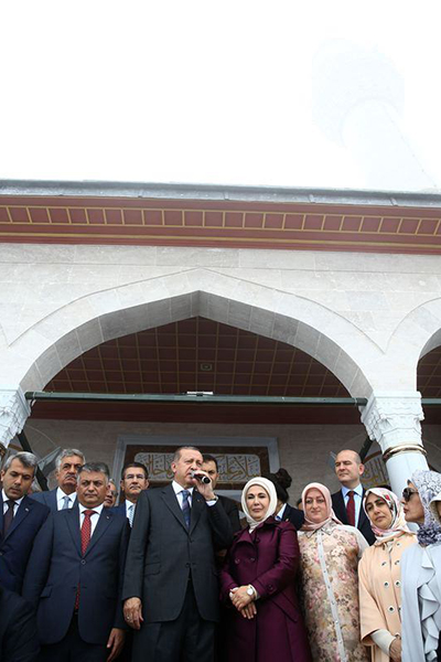 Erdoğan Kıbledağı Camisi'ni açtı - 8