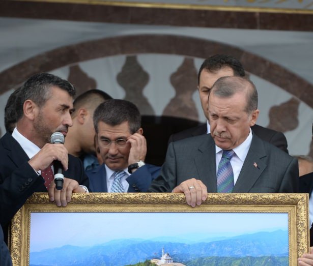Erdoğan Kıbledağı Camisi'ni açtı - 15