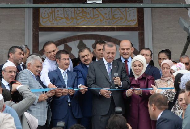 Erdoğan Kıbledağı Camisi'ni açtı - 1